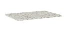 Mosdópult, AREZZO design TERRAZZO márvány mosdópult 70/49,4/2 mix matt