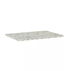   Mosdópult, AREZZO design TERRAZZO márvány mosdópult 70/49,4/2 mix matt