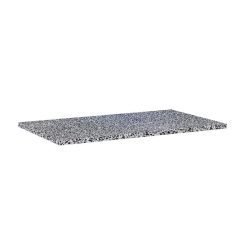   Mosdópult, AREZZO design TERRAZZO márvány mosdópult 80/46/2 fekete matt