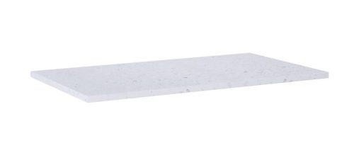 Mosdópult, AREZZO design TERRAZZO márvány mosdópult 90/49,4/2 fehér matt