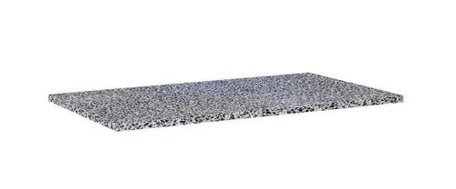 Mosdópult, AREZZO design TERRAZZO márvány mosdópult 90/49,4/2 fekete matt