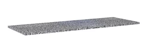 Mosdópult, AREZZO design TERRAZZO márvány mosdópult140/46/2 fekete matt