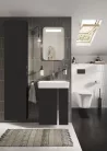 Álló szekrény, AREZZO design univerzális állószekrény bármely modellhez 40 cm-es, 2 ajtós, (12,6)