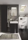 Álló szekrény, AREZZO design univerzális állószekrény bármely modellhez 40 cm-es, 2 ajtós, matt f