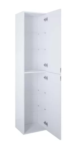 Álló szekrény, AREZZO design univerzális állószekrény bármely modellhez 40 cm-es, 2 ajtós, mf feh