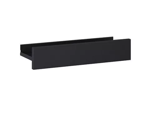 Polc, AREZZO design univerzális polc bármely modellhez 40 cm, matt fekete