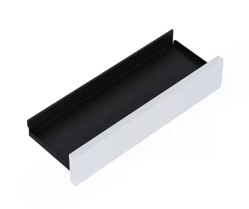 Polc, AREZZO design univerzális polc bármely modellhez 40 cm, matt szürke