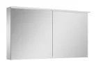 Felső szekrény, AREZZO design Tükrös szekrény PREMIUM 120,2 ajtó + TECHNOBOX+LED LÁMPA PANEL
