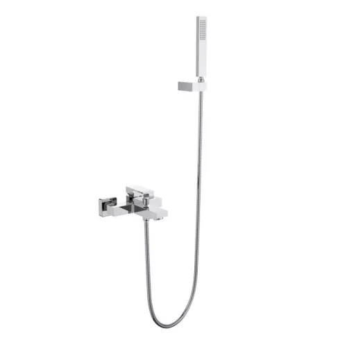 Kádtöltő csaptelep, AREZZO design CUBEFIELD kádcsaptelep szett, króm AR-4410CR