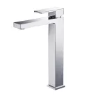 Mosdó csaptelep, AREZZO design CUBEFIELD magasított mosdó csaptelep, króm AR-4402CR