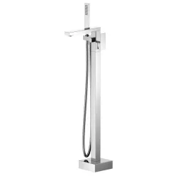   Kádtöltő csaptelep, AREZZO design CUBEFIELD szabadonálló kádcsaptelep, króm AR-4406CR