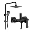 Zuhanyszett, AREZZO design ROCKFIELD 3 funkciós zuhanyszett, fekete AR-9905BL