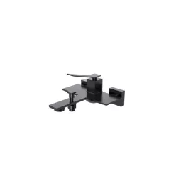  Kádtöltő csaptelep, AREZZO design ROCKFIELD kádtöltő, fekete AR-9904BL