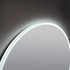 Tükör, AREZZO design LED okos tükör 100 cm-es kerek+állítható fényerő,páramentesítő funkció,óra,h
