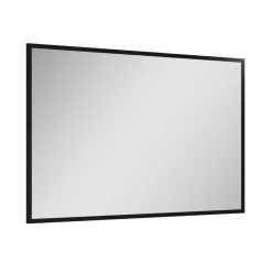   Tükör, AREZZO design Fordítható tükör keretben 120/80, fekete,19 mm