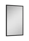 Tükör, AREZZO design Keretes tükör 50/80, fekete, 19 mm