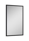 Tükör, AREZZO design Keretes tükör 80/60, fekete, 19 mm