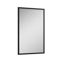 Tükör, AREZZO design Keretes tükör 80/60, fekete, 19 mm