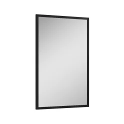 Tükör, AREZZO design Keretes tükör 80/60, fekete, 19 mm