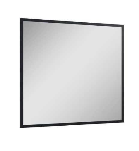 Tükör, AREZZO design Keretes tükör 90/80, fekete, 19 mm