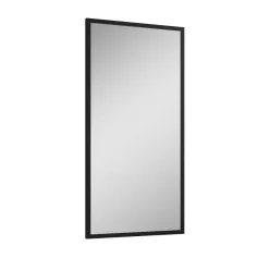   Tükör, AREZZO design keretes tükör hosszú 50/100, fekete 19mm