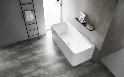 Kád, AREZZO design FLORIDA falhoz tehető térkád