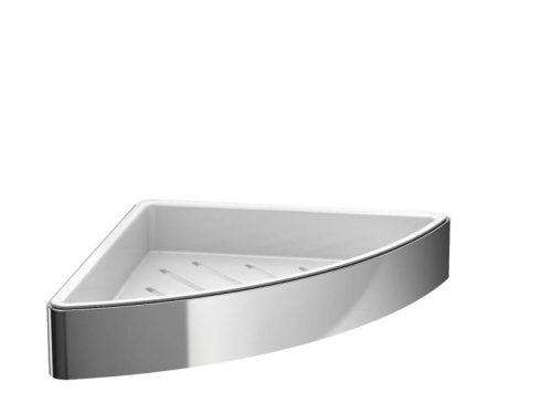 Polc, AREZZO design NORO sarok polc, króm