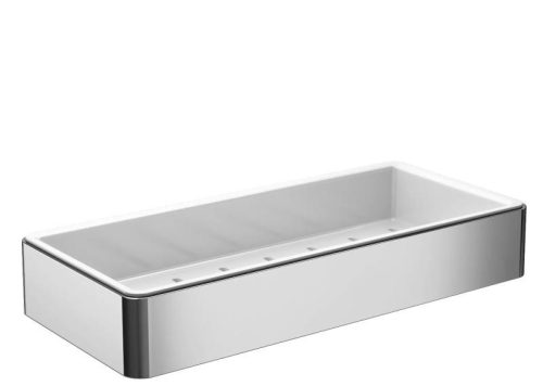 Polc, AREZZO design NORO szögletes polc, króm