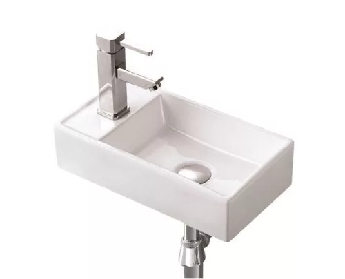 Mosdó, AREZZO design Austin 40x22 bal oldali mini kézmosó AR-340A