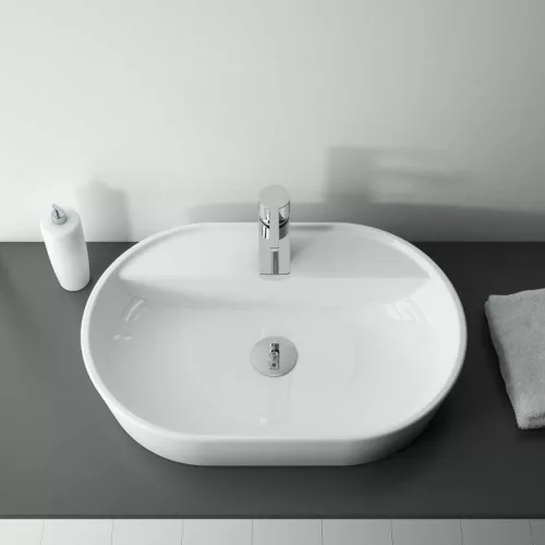 Mosdó, AREZZO design pultra ültethető mosdó BABETTE 62X41