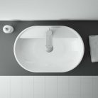 Mosdó, AREZZO design pultra ültethető mosdó BABETTE 62X41