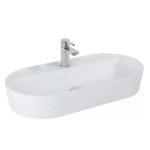 Mosdó, AREZZO design pultra ültethető mosdó BABETTE 82X41