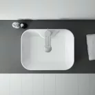 Mosdó, AREZZO design pultra ültethető mosdó FIONA 48x37
