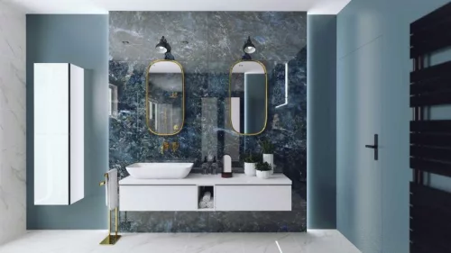 Mosdó, AREZZO design pultra ültethető mosdó FRESI 70x40