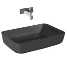 Mosdó, AREZZO design pultra ültethető mosdó NOMIA 50x39, matt antracit
