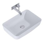 Mosdó, AREZZO design pultra ültethető mosdó NOMIA 50x39, matt v. szürke