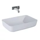 Mosdó, AREZZO design pultra ültethető mosdó NOMIA 50x39, matt v. szürke