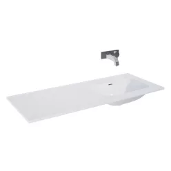 Mosdó, AREZZO design SKAPPA 120 cm-es mosdó (60+60) jobbos