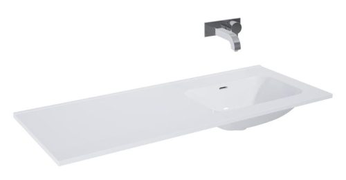Mosdó, AREZZO design SKAPPA 120 cm-es mosdó (60+60) jobbos