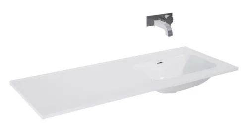 Mosdó, AREZZO design SKAPPA 120 cm-es mosdó (60+60) jobbos