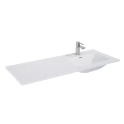  Mosdó, AREZZO design SKAPPA 120 cm-es mosdó (60+60) jobbos CSAPLYUK NÉLKÜL