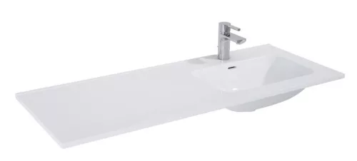 Mosdó, AREZZO design SKAPPA 120 cm-es mosdó (60+60) jobbos CSAPLYUK NÉLKÜL