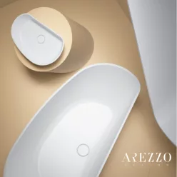   Mosdó, AREZZO design MARYLAND öntöttmárvány mosdó AR-615