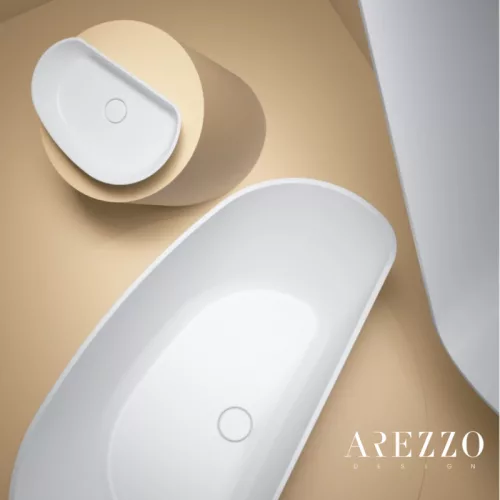 Mosdó, AREZZO design MARYLAND öntöttmárvány mosdó AR-615