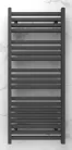 Radiátor, AREZZO design DUO ANTRACIT 1200X500 törölközőszárítós radiátor AR-DU12050A