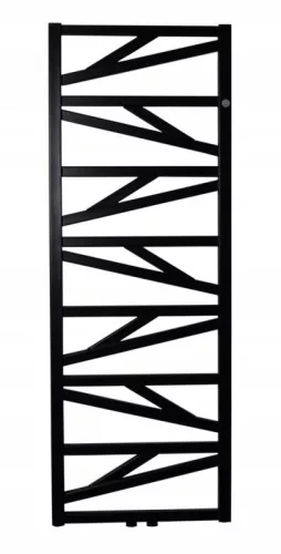 Radiátor, AREZZO design FRISCO BLACK törölközőszárító radiátor AR-FR12050B