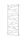 Radiátor, AREZZO design FRISCO WHITE törölközőszárító radiátor AR-FR12050W