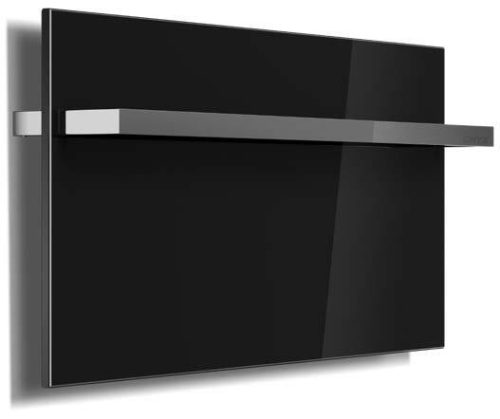 Radiátor, AREZZO design ONYX 1  BLACK  elektromos törölközőszárító radiátor