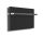 Radiátor, AREZZO design ONYX 1  BLACK MATT elektromos törölközőszárító radiátor