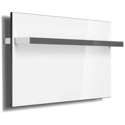   Radiátor, AREZZO design ONYX 1  WHITE  elektromos törölközőszárító radiátor